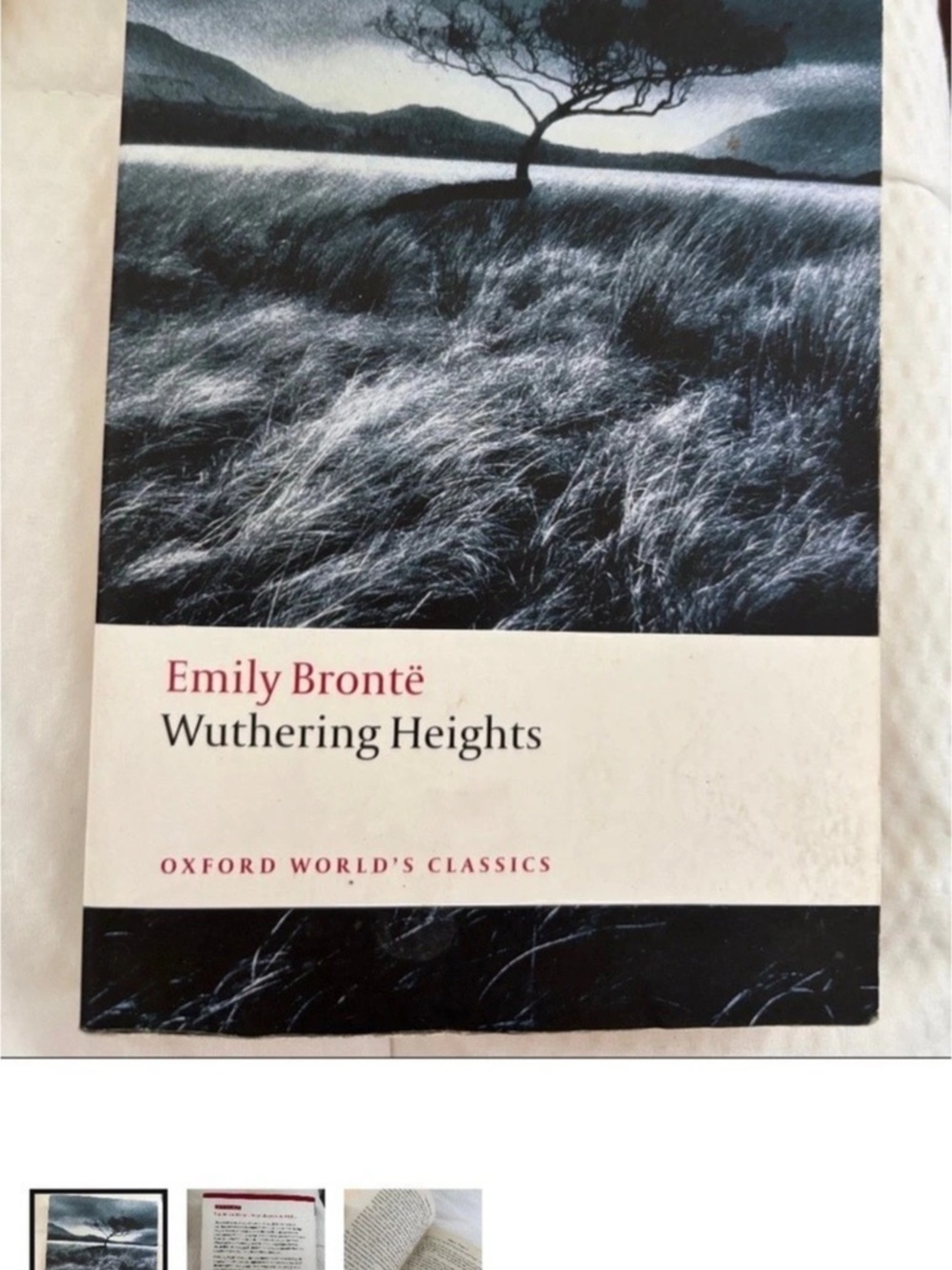 Oxford World's Classics Wuthering Heights Paperback